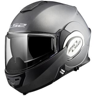 LS2后空翻揭面盔摩托车头盔男女双镜片防雾半盔四季安全帽FF906