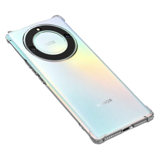 希凯适用荣耀X40手机壳透明华为荣耀x40gt气囊防摔竞速版X40i软壳新款硅胶外壳全包边男女保护套个性创意简约