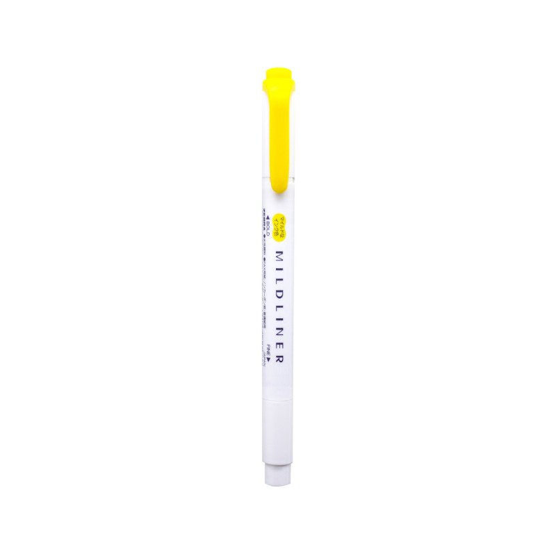 双头荧光笔35色ZEBRA斑马牌标记笔WKT7荧光色全套文具淡色ins笔记
