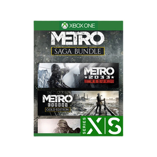 Xbox one 地铁传奇捆绑包 地铁2033最后的曙光地铁离去黄金版合集