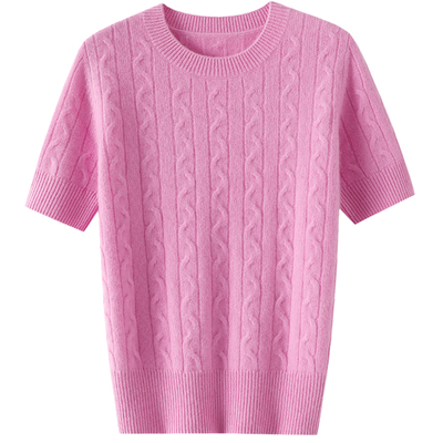 启超官方高端100%纯山羊绒衫