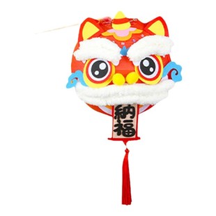 结婚接亲游戏剪纸舞龙拍照新娘堵门道具领证小彩龙灯笼醒狮中国风