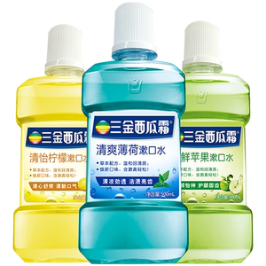【三金西瓜霜】漱口水500ml*3瓶
