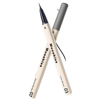 Mooekiss木柯诗眼线液笔0.01mm极细防蹭防水汗持久不晕染胶笔新手