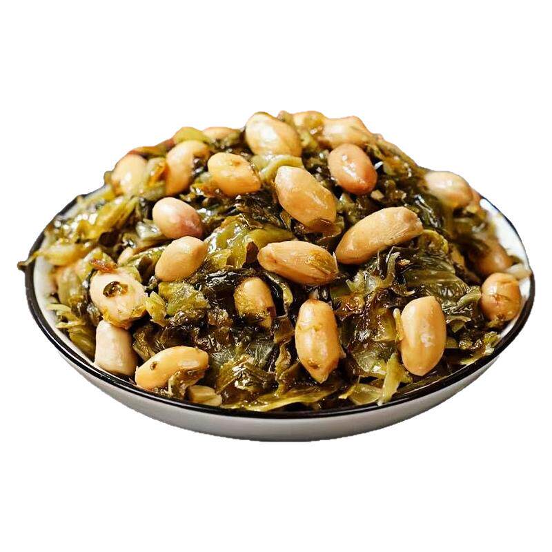 梅菜花生70g下饭菜腌菜佐餐泡菜拌饭配粥即食特产咸菜新鲜多口味