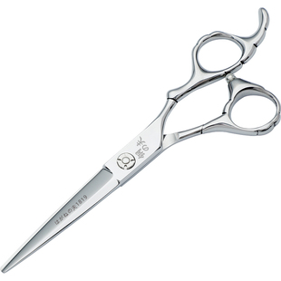 钢夫正品美发剪刀专业平剪打薄牙剪无痕牙剪发型师发廊专用理发剪