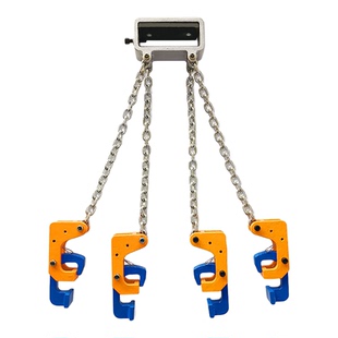 QT油桶吊钳叉车专用油桶夹具铁桶夹塑料油桶吊钩吊具吊油桶神器