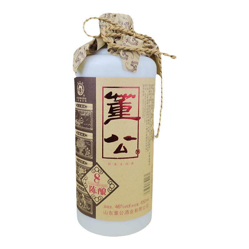 董公酒经典46度陈酿酒小聚自饮父亲老公礼品酒500ml浓香山东名酒