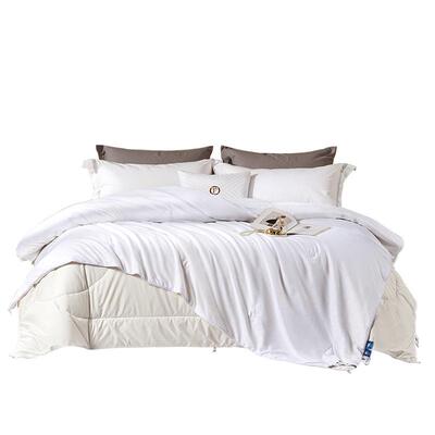 富安娜蚕丝澳洲羊毛被二合一被子