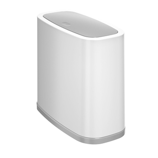 卫生间垃圾桶家用厕所厨房客厅带盖夹缝垃圾筒轻奢大容量窄纸篓小