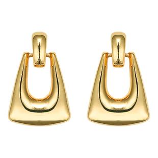 Exhibition/览物馆几何耳钉耳环高级感耳饰时尚通勤女耳夹无耳洞