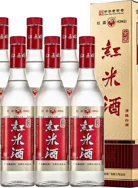 红荔牌500ml*6金装红米酒30度
