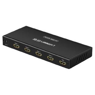 绿联hdmi分配器一分二同时显示4K高清一进二出连接电脑多屏幕扩展器一分四多屏显示分屏器画面同屏共享转换器