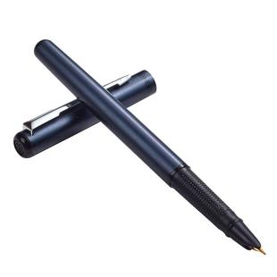 英雄钢笔全铝全钢老款式复古练字钢笔考试用中小学生用笔办公0.38细尖0.8mm弯尖美工笔书法墨水硬笔文具店