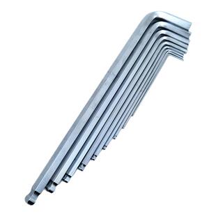 日本EIGHT百利内六角TL-3.0MM进口银白色加长硬度球头公制六角匙