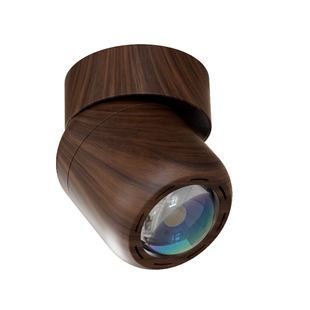 日不落夕阳灯中古风洗墙可调角度过道玄关照画氛围灯胡桃木纹射灯