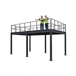 上海室内加二层阁楼平台搭建室外钢结构楼梯定制公寓loft二楼隔断