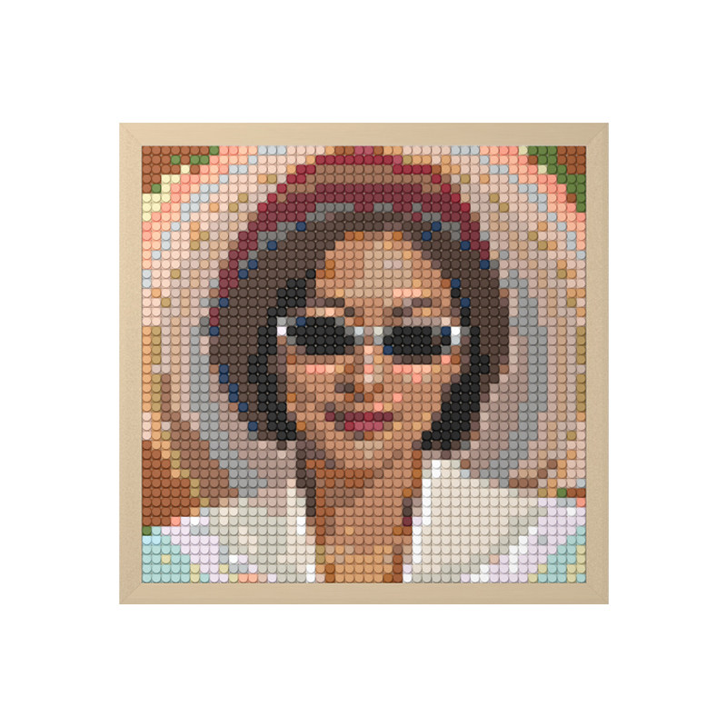 Upixel定制人像像素画带框软积木
