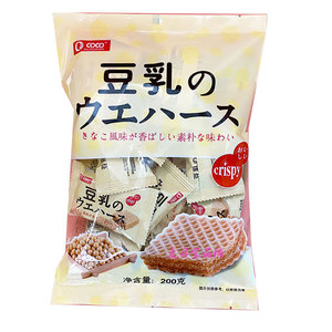 OCOCO豆乳味威化饼干独立小包装伴手礼日式小饼干网红吃货小零食
