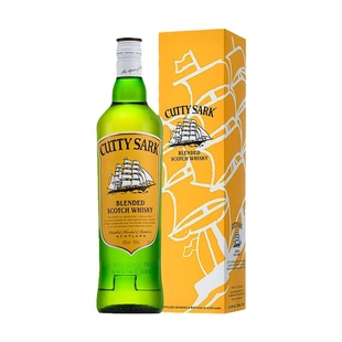 绿皮书同款 cuttysark 顺风苏格兰威士忌700ml英国进口洋酒可乐桶