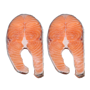 品质！三文鱼排扒中段大片原切大西洋鲑鱼智利进口新鲜冷冻整条