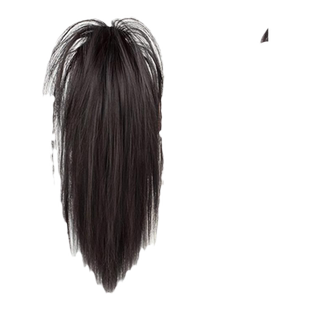 瀑布半扎马尾假发女抓夹式辣妹喷泉高马尾蓬松增发量长发辫子发夹