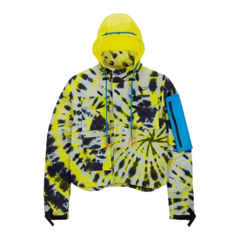 Nike/耐克印花扎染式夹克外套