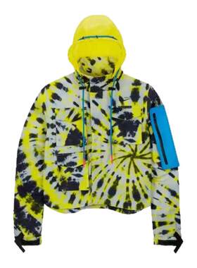 Nike/耐克印花扎染式夹克外套