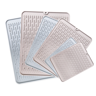 硅胶沥水垫加厚耐高温隔热厨房台面保护防滑切菜板固定餐桌垫防烫