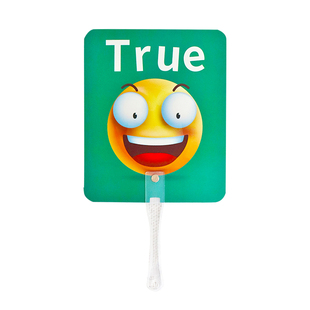 对错手举牌评委打分牌表决牌辩论赛道具英语课堂教具答题玩具双面