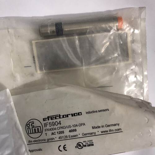 IFM易福门IF5904光电开关传感器德国原装进口，库存现货