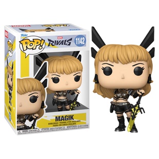 Funko POP漫威争锋Marvel Rivals 游戏周边陆行鲨魔剑客冰月手办