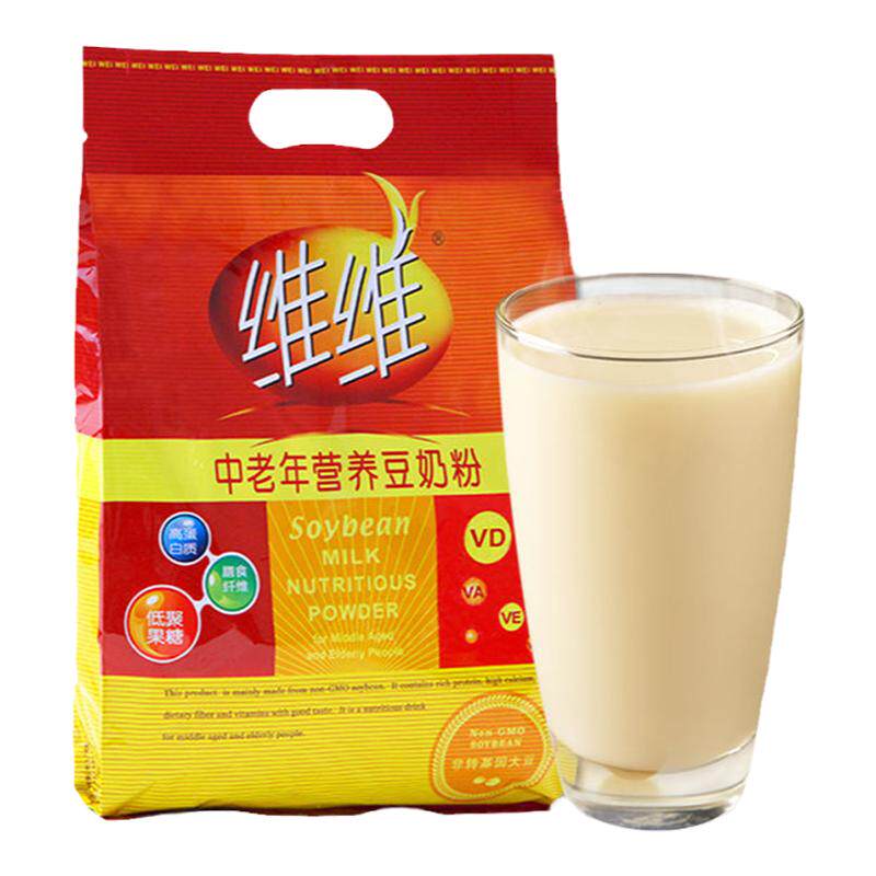 维维豆奶粉中老年人营养