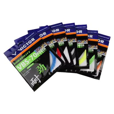 威克多victor胜利羽毛球拍线耐久耐用VBS70P专业训练比赛耐打线