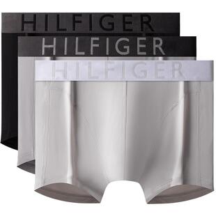 【速干凉感】Tommy男装三条装醒目提花吸湿透气贴身四角平角内裤