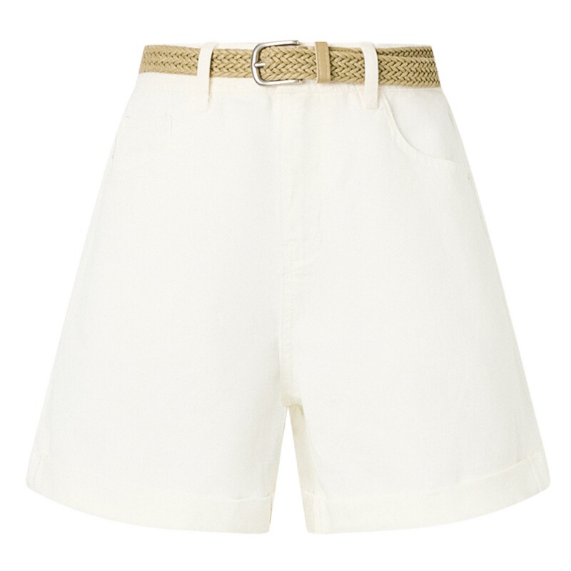 【100%棉】GOLDEN BEAR/金熊女士2026夏季裤新品通勤休闲牛仔短裤