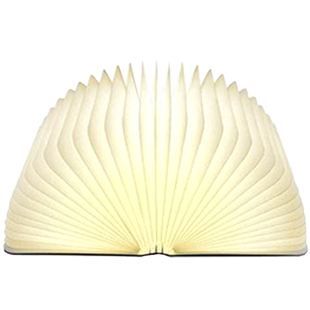 会发光创意书灯古风折纸雕书本灯故宫文创折叠小夜灯生日礼物道具