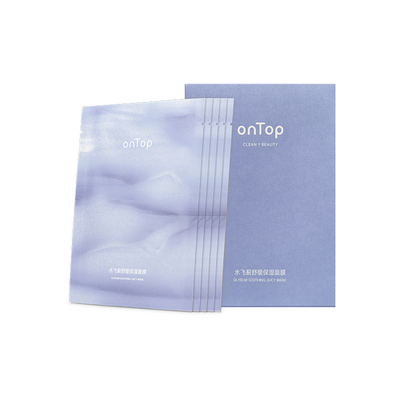 onTop水飞蓟舒缓保湿面膜女士专用敏感肌深层补水修护熬夜湿敷