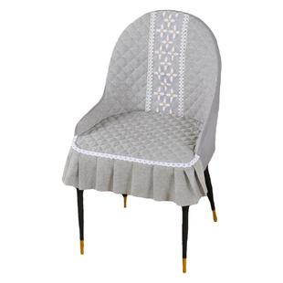 餐椅套罩弧形坐垫大闪电扶手椅子套罩2025新款弹力万能通用全包凳