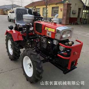 迷你小型拖拉机耕地播种运输施肥微型四轮12马力拖拉机mini拖拉机