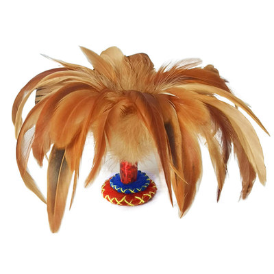 纯手工鸡毛毽子成人运动耐踢儿童小学生好的比赛专用健腱初学者