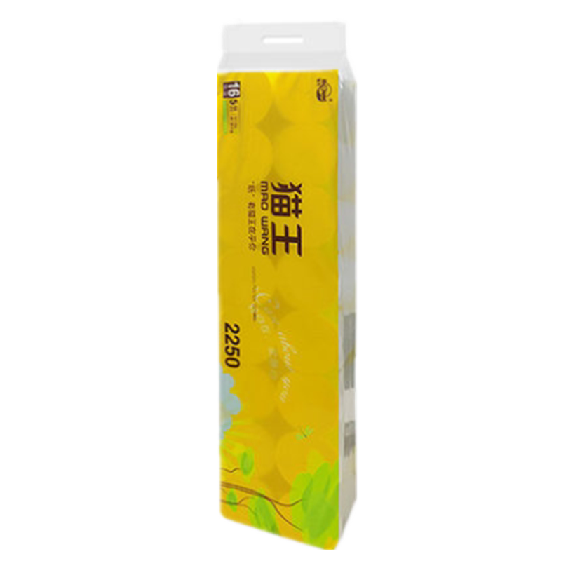 猫王2250克5层实惠装卫生纸卷纸