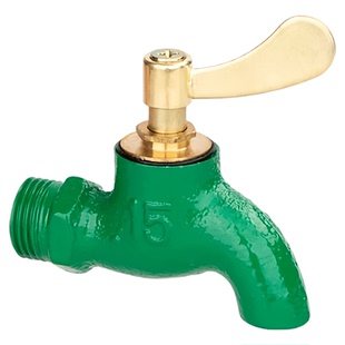 4分6分铁体铜芯铸铁自来水快开铁龙头老式慢开带锁平嘴铜龙头