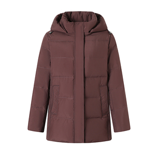 中老年羽绒服女款短款妈妈冬装加厚50岁60岁老人奶奶太太洋气外套