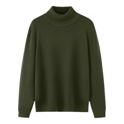 回力高领毛衣男士秋冬薄款