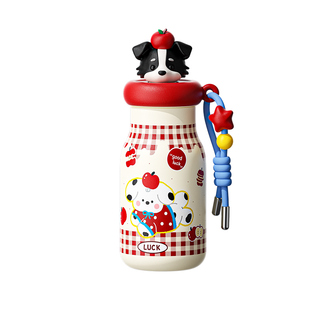 迷你保温杯小巧便携2026新款可爱吸管水杯女生高颜值咖啡杯子陶瓷