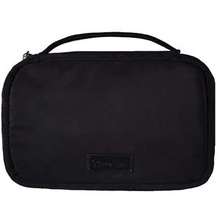 韩国Piccasso黑色手提化妆包便携旅行大容量收纳可拆卸网格