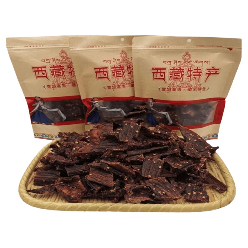 西藏特产风干肉黑土猪肉干猪肉干