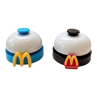 麦当劳铃铛手按抢答铃抢拍神器前台上菜餐桌铃叫人宠物按铃摇铃