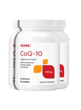 GNC辅酶q10软胶囊100mg120粒